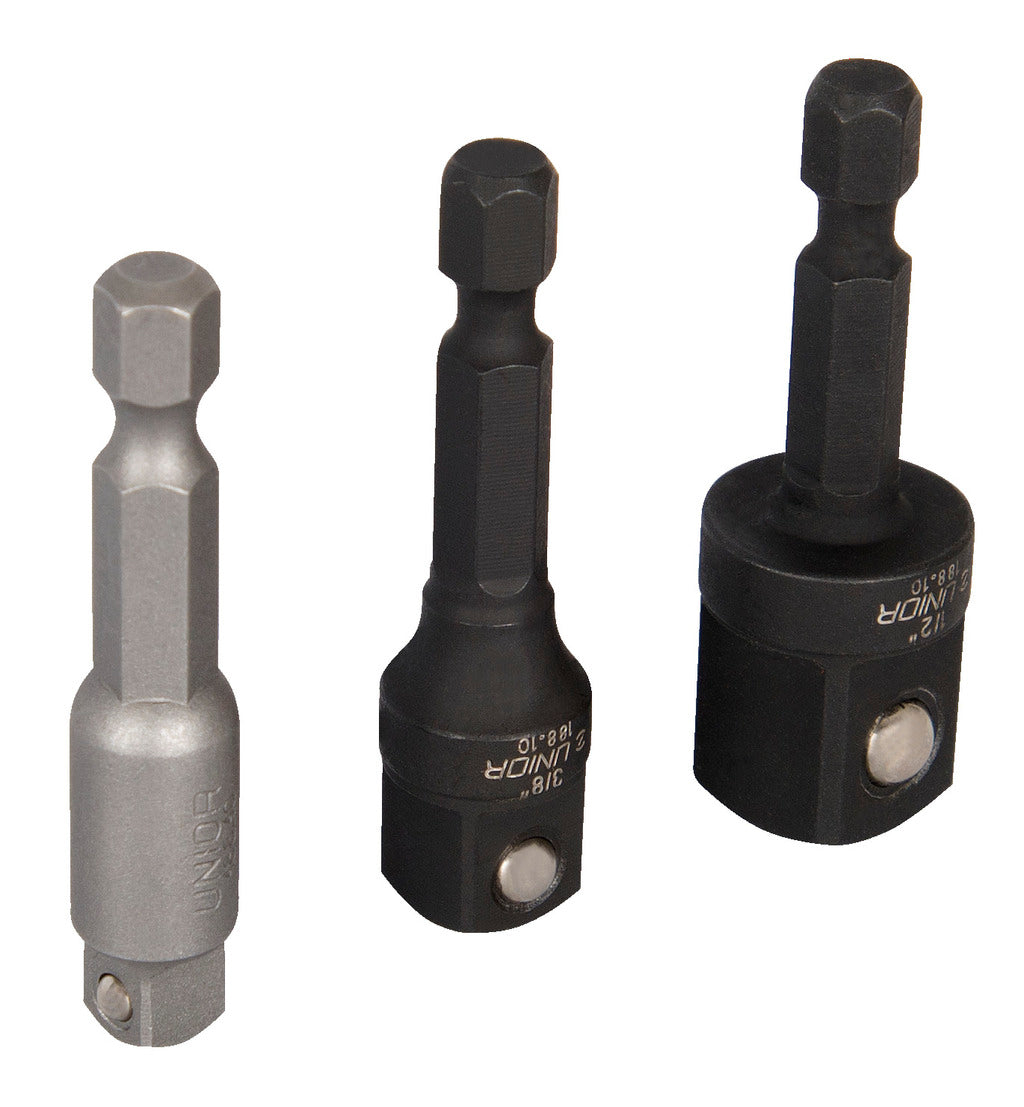 Unior | 616809 | Socket adaptor - 1/4"(6.3)-1/2"