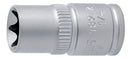 Socket with internal TX profile 1/4", E 5