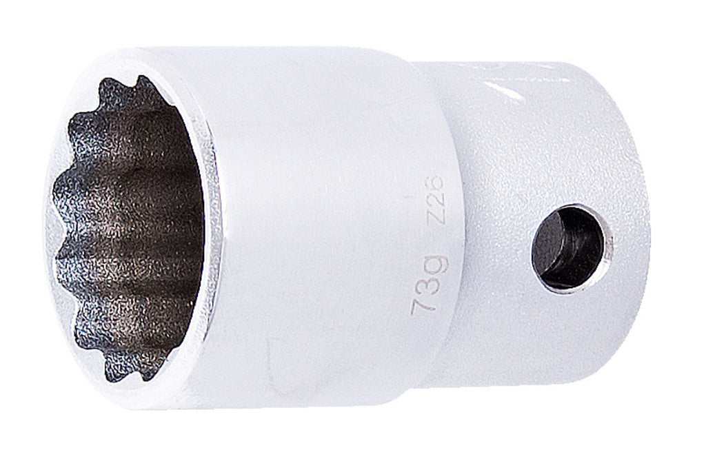 Unior | 626217 | Socket 1/2" - 12 point - for safe work at heights - 1.1/8"