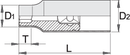 Unior Insulated socket 1/2", 6 point, 32 – Roladex Industrial Ltd, www.roladex.co.uk