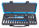 Unior | 611946 | Socket set 1/2" in metal box - /20
