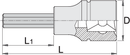 Unior Hex socket 3/4", 22 – Roladex Industrial Ltd, www.roladex.co.uk