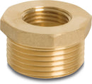 Profec Reducer Bush Brass 1 1/4" x 3/4" Male Thread x Female Thread 30Bar | Profec | UK Supplier | Roladex