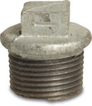 Profec Plug Galvanised Cast Iron 2 1/2" Male Thread 25Bar | Profec | UK Supplier | Roladex