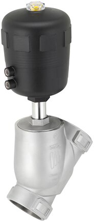 burkert 2000 2/2-way angle seat valve – stainless steel – 25 mm – 2000-a-2-25.0-ee-va-gm86-c-f