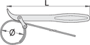 Strap wrench, 60 - 140
