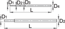 Unior Rod for 216/1, 20 - 36 – Roladex Industrial Ltd, www.roladex.co.uk