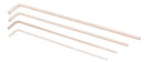 Set of hex wrenches, long type, 1.5 - 3/4
