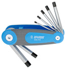 Set of hexagon wrenches in folding holder, 2.5 - 10/7