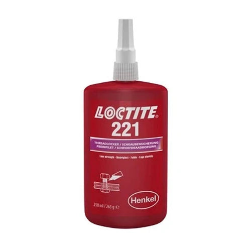 Loctite 221 Low Strength Threadlocker 250ml