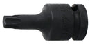 Impact screwdriver socket 1/2" with TX profile, TX 45