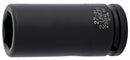 Impact socket 3/4", long type, 6 point, 22