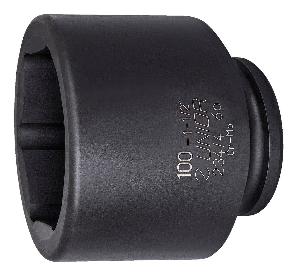 Unior | 616791 | Impact socket 1.1/2" - 6 point - 85mm