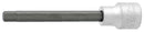 Long hex screwdriver socket 3/8", 5