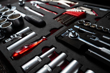 Professional industrial tools and engineering equipment for trade use – available from Roladex UK