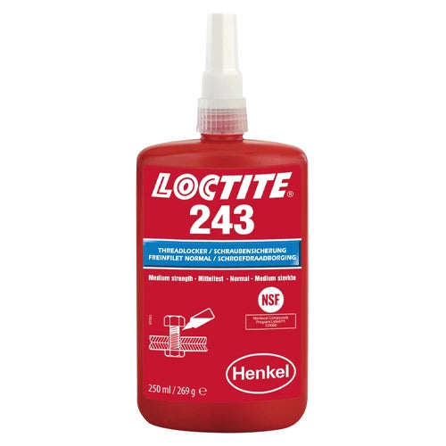 Loctite 243 Medium Strength Threadlocker 250ml