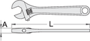 Adjustable wrench, 250