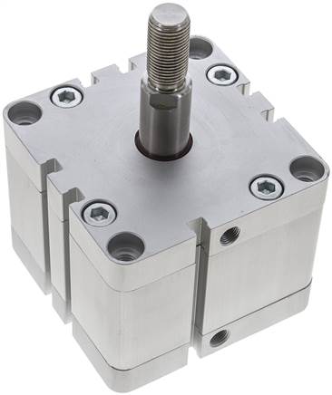 Airtec Airtec | NXEE 80/25-AG | Single Acting | Compact Cylinder | Stroke 25mm | Bore 80mm