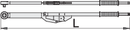 Industrial torque wrench, 3/4"/200-800