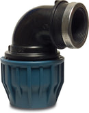 Jason Elbow 90° PP 20mm x 3/4" Compression Fitting x Female Thread 16Bar | Jason | UK Supplier | Roladex