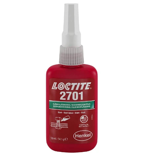 Loctite 2701 High Strength Threadlocker 50ml