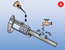 Digital calliper, 0 - 150