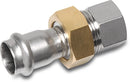 Bonfix Adaptor Stainless Steel 316L 2" x 54mm Female Thread x Press Fit | Bonfix | UK Supplier | Roladex