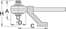 Torque multiplier, 1/2" (32mm) - 3/4" x 1300Nm