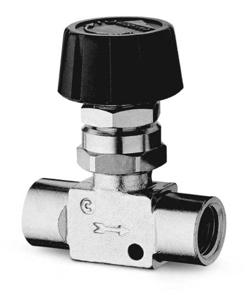 Image of 2839 3/8 - Panel mount flow conrol valve bidirectional fem fem 3/8 - Camozzi | Roladex UK