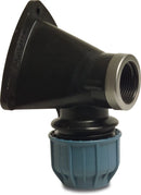 Jason Elbow 90° PP 16mm x 1/2" Compression Fitting x Female Thread 16Bar | Jason | UK Supplier | Roladex