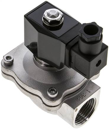 ZS 10 ES 230V EMC   2/2-way ss solenoid valve g 1", 0-6/10 (dc/ac) bar, nc