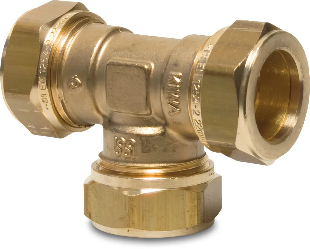 Bonfix 90° Brass 42mm Compression Fitting /Gastec | Bonfix | UK Supplier | Roladex