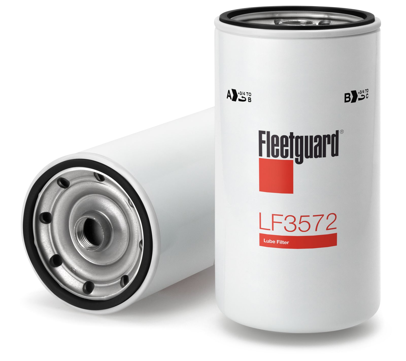 Fleetguard Oil Filter Cellulose Spinon LF3572