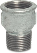 Profec Socket Galvanised Cast Iron 1/2" Female Thread x Male Thread 25Bar | Profec | UK Supplier | Roladex
