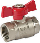 Profec Valve Brass Nickel Plated 1/2" Female Thread 25Bar Type 103 | Profec | UK Supplier | Roladex