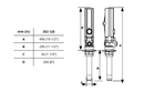 Samoa | 353120 | Pumpmaster 2 - 3:1 Ratio Air Operated Oil Pump (Stub Type)
