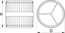 Internal - external reamer, 3-42