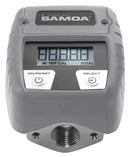 SAMOA Oval Gear Meter for AdBlue®/DEF, Windscreen Wash & Antifreeze Solutions (Medium Pressure) - 1/2" BSP (F) – Rolad…