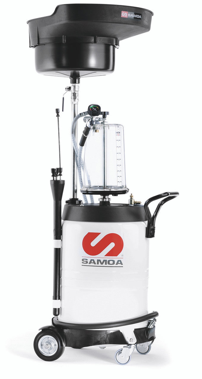 Samoa | 372000 | Combined Waste Oil Suction & Gravity Collection Units with Transparent Chamber - 70 or 100 Litre