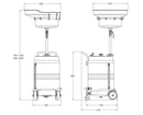 Samoa | 372300 | Waste Oil Gravity Collection Unit with Remote Pump Discharge - 100 litre