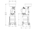Samoa | 372000 | Combined Waste Oil Suction & Gravity Collection Units with Transparent Chamber - 70 or 100 Litre