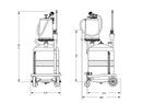 Samoa | 372100 | Waste Oil Suction Collection Units with Transparent Chamber - 70 or 100 litre