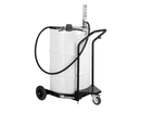 SAMOA Pumpmaster 2 - 3:1 Ratio Air Operated Drum Mounted Mobile Oil Dispenser for 205 Litre Drums with Mechanical Mete…