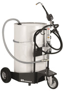 Product image of 376610 by Roladex – pm2, 3:1 ratio mobile unit  c/w hose end meter & suction hose - 205 litre drums