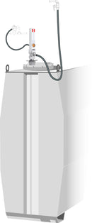 SAMOA Pumpmaster 2 - 3:1 Ratio Air Operated Tank Mounted Oil Pump Kit – Roladex UK
