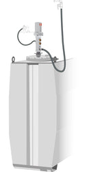 SAMOA Pumpmaster 4 - 3:1 Ratio Air Operated High Volume Tank Mounted Pump Kit with PRV Kit – Roladex UK