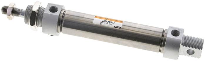 ZDM 25/80 E EMC   iso 6432 cylinders, double acting, piston 25 mm, stroke 80 mm