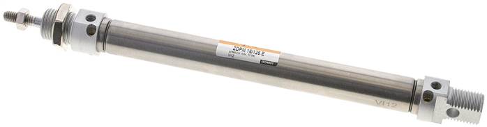 ZDPM 16/125 E EMC   iso 6432 cylinders, double acting, piston 16 mm, stroke 125 mm
