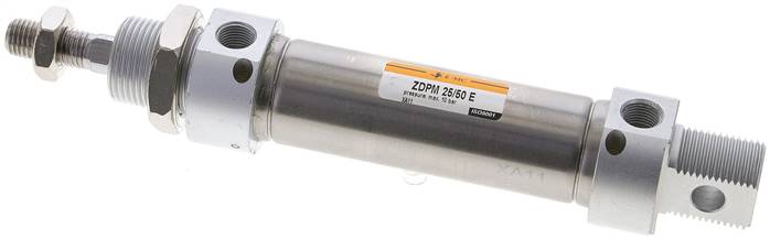 ZDPM 25/50 E EMC   iso 6432 cylinders, double acting, piston 25 mm, stroke 50 mm