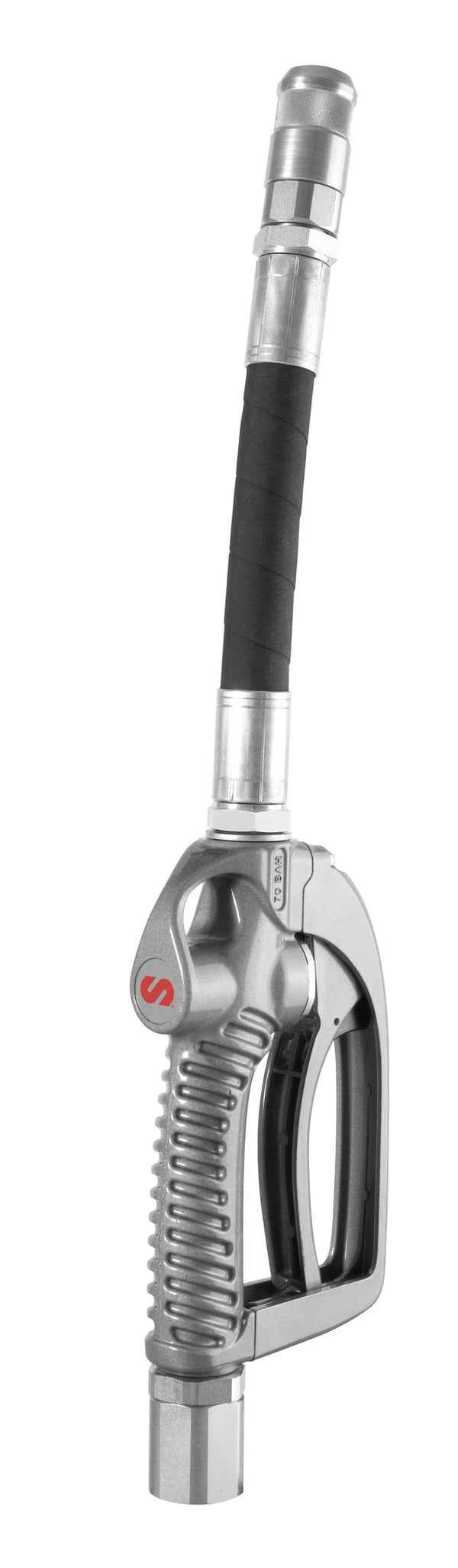 Product image of 363056 by Roladex – pa70 high volume oil control valve - flexible outlet - semi-auto non drip nozzle - 1" bs